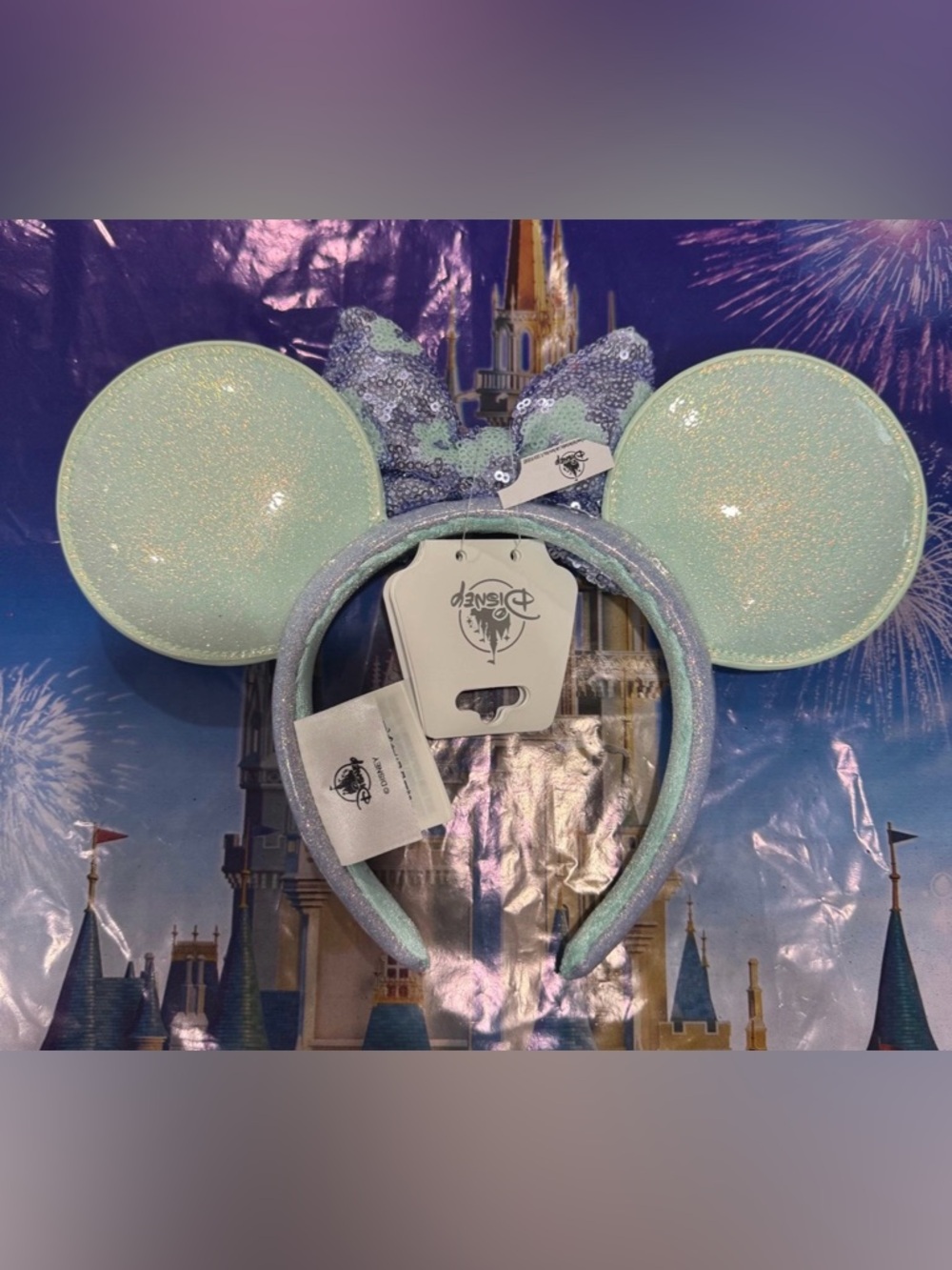 Disney Parks It’s A Small World Hippo 2026 Minnie Ears Headband - Picture 2 of 2